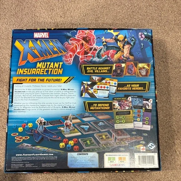 Marvel X-Men Mutant Insurrection Game - Picture 2 of 2